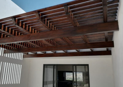 Pérgola de Madera en Guadalajara 3